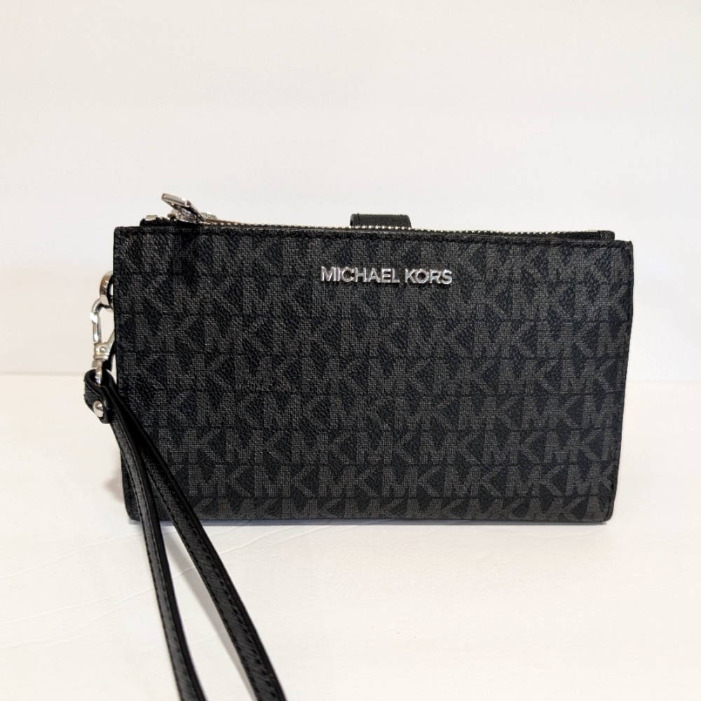 Michael Kors Jet Set Travel Large Double zip Wristlet
